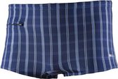Beco Zwembroek Heren Polyamide/elastaan Blauw/wit Maat 5xl