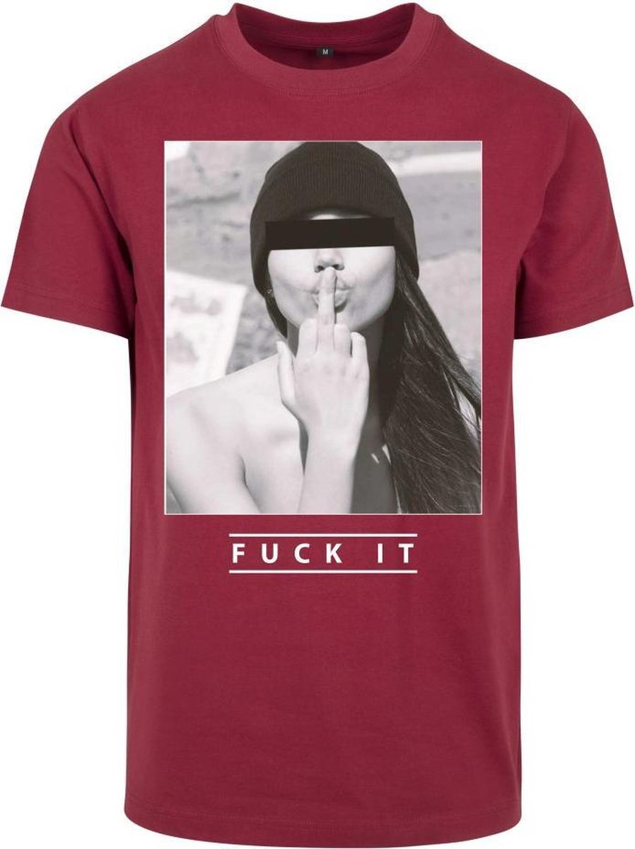 Mister Tee F#?KIT Heren T-shirt S Rood