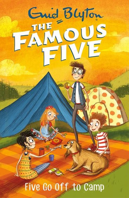 Famous Five 7 - Five Go Off To Camp - cover