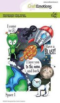 Clearstamps A6 - Space 1 Carla Creaties