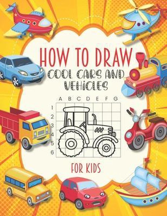 How To Draw Cool Cars And Vehicles For Kids