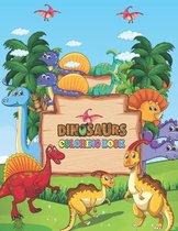 Dinosaurs Coloring Book: For Kids Ages 4-8, The Great Gift for Boys & Girls