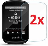 Tempered Glass Screen Protector Geschikt Voor Garmin Edge 830 GPS Fietscomputer - Screen Protector Ultradun Gehard Glas - Scherm Beschermer Display Schermbeschermer Beschermglas - Set Van 2 S