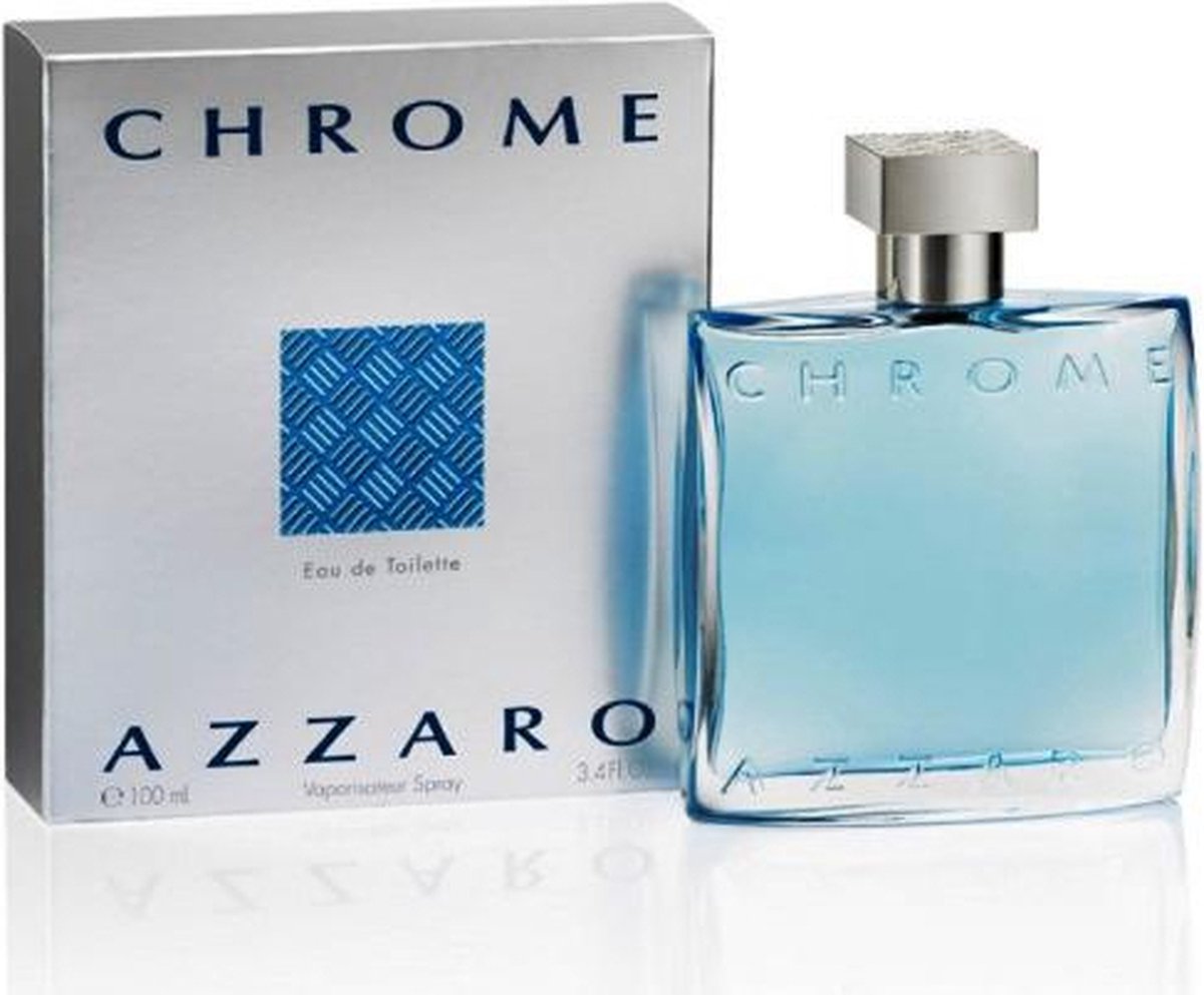Azzaro Chrome 100 ml Eau de Toilette - Herenparfum | bol