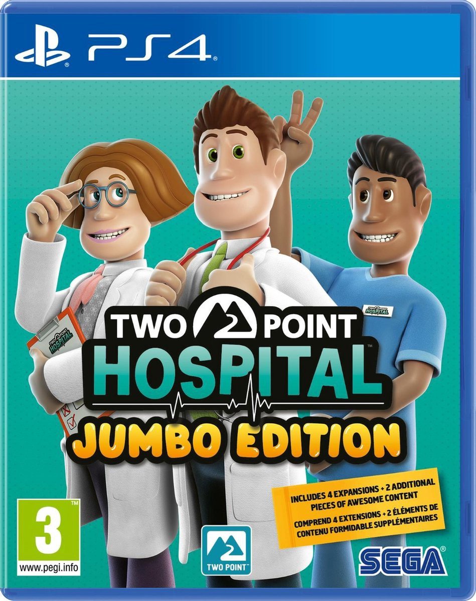 Two Point Hospital Jumbo Edition (ASIA EN/CH) - PS4