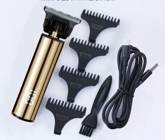 Tondeuse Et Rasoir Rechargeable Professionnel Pour Homme - Tête Dorée, Coupe N°4, Modèle Andis Master