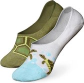 Good Mood No Show Sokken - Zeeschildpad - Maat 35-38