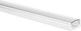 LED strip profiel Potenza wit laag 5m (2 x 2,5m) incl. transparante afdekkap