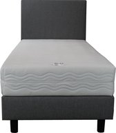 90x200 Bedworld Hotel boxspring XXL grijs