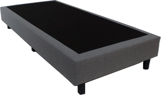 Boxspring Deluxe Anthracite - Ressort Bonell - 80x200cm