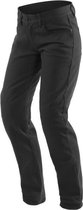 Dainese Casual Slim Lady Tex Black Motorcycle Pants 30