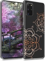 kwmobile telefoonhoesje voor Samsung Galaxy S20 Plus - Hoesje voor smartphone - Bloementweeling design