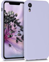 kwmobile telefoonhoesje geschikt voor Apple iPhone XR - Hoesje voor smartphone - Back cover in lavendel