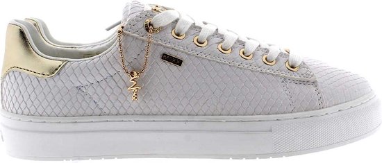 Mexx Crista 01w Lage sneakers - Dames - Wit - Maat 39 | bol.com