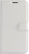 Samsung Galaxy S7 Hoesje - Mobigear - Classic Serie - Kunstlederen Bookcase - Wit - Hoesje Geschikt Voor Samsung Galaxy S7