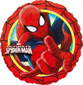 Marvel Folieballon Ultimate Spider-man 43 Cm Rood/blauw