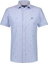 Shirt Aop Stretch Mc15 0101 Flamingo