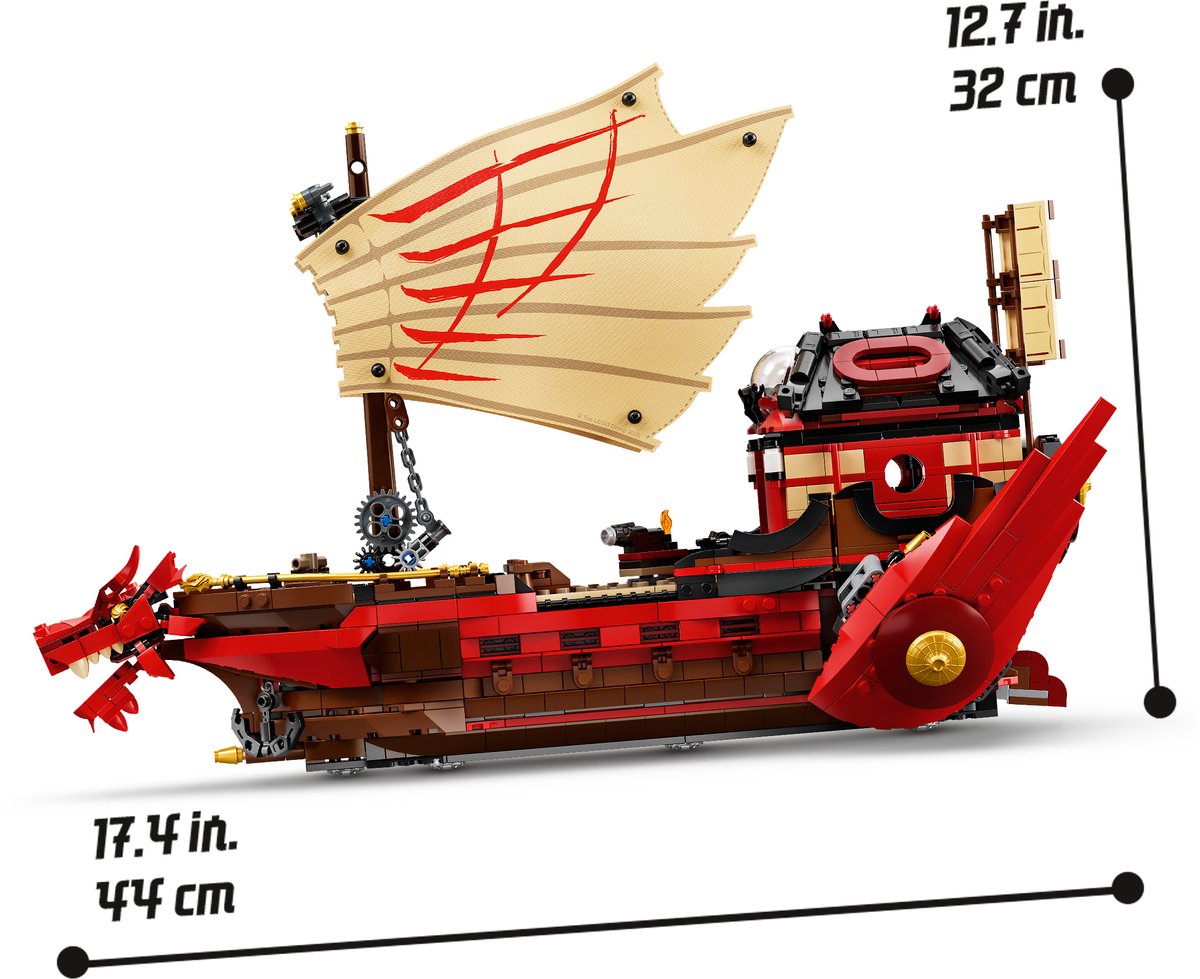 LEGO NINJAGO Destiny's Bounty 71705 — afbeelding 21