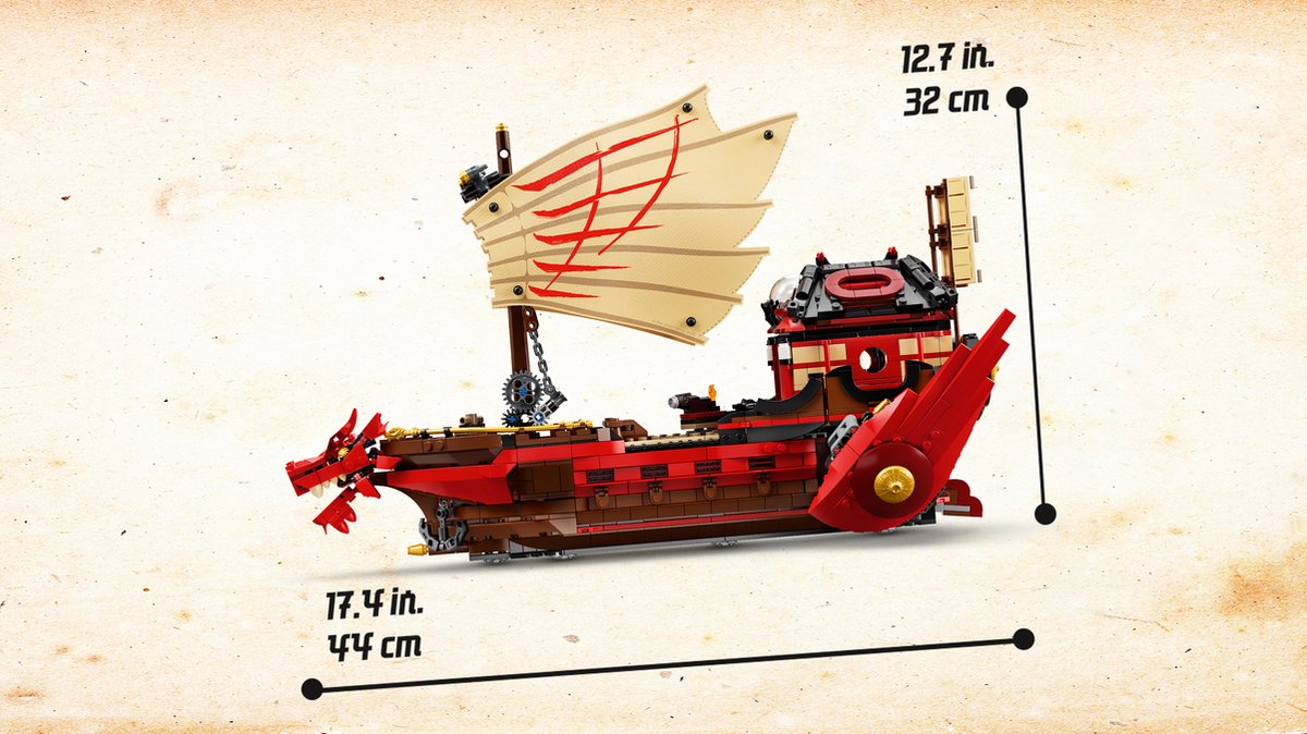 LEGO NINJAGO Destiny's Bounty 71705 — afbeelding 16