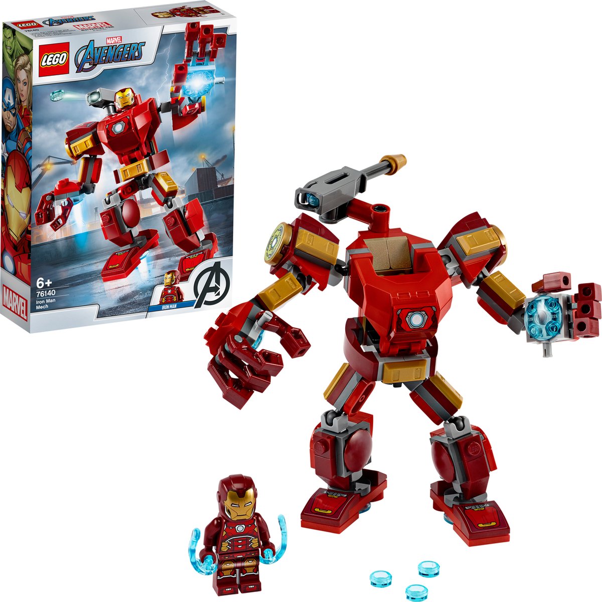 LEGO Marvel Avengers Iron Man Mech 76140 — afbeelding 15