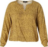 ES&SY Parizeh Blouse - Mustard/Multi-Colour - maat 44