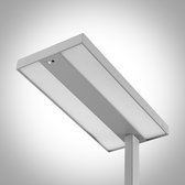 Arcchio - vloerlamp- met dimmer - 1licht - aluminium, kunststof - H: 195 cm - zilver (RAL 9006) - Inclusief lichtbron
