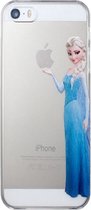 geschikt voor Apple iPhone 4 / 4S : Frozen hardcase hoesje met Prinses Elsa Disney print geschikt voor iPhone 4 / 4S