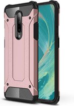 Magic Armor TPU + PC combinatiehoes voor OnePlus 7 (Rose Gold)