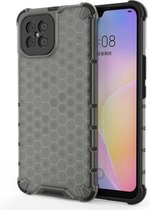 Voor Huawei nova 8 SE schokbestendige honingraat pc + TPU-hoes (grijs)