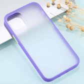 Voor iPhone 12 Skin Feel-serie schokbestendig Frosted TPU + pc-beschermhoes (paars)
