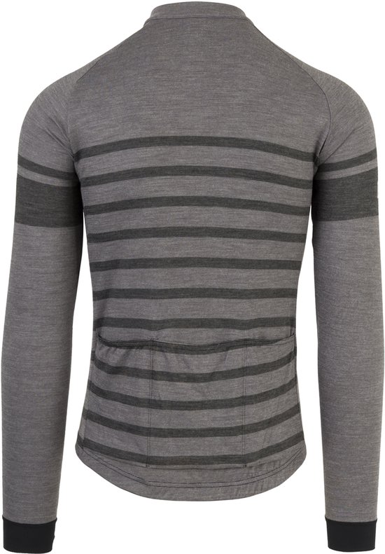 AGU Merino Fietsshirt Lange Mouwen SIX6 Heren - Grijze - M — afbeelding 2