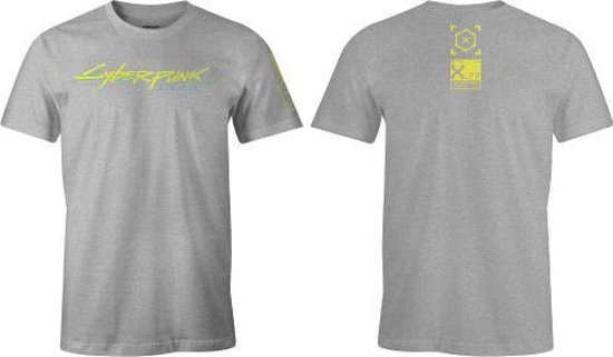 Cyberpunk 2077 - Logo Grey T-Shirt - S