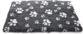 Vetbed print grijs - 50x75 cm - 1 stuks