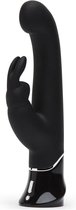 Greedy Girl G-Spot Rabbit Vibrator - Black