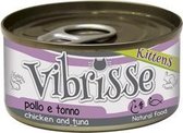 Vibrisse kittens tonijn / kip - 70 gr - 24 stuks