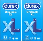 Durex Condooms XL Power - 2 x 12 stuks
