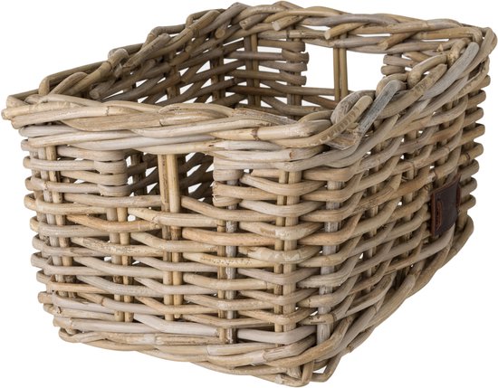 Fastrider Zeno Rotan Fietsmand - Naturel - 8L - Handgemaakt van FastRider — afbeelding 3