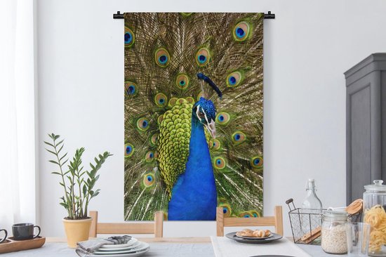 Tapisserie - Paon - Ressorts - Bec - 90x135 cm - Tapisserie