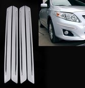 4 STUKS Universele Auto Auto Rubber Voor Achter Body Bumper Guard Protector Strip Sticker