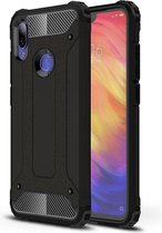 Magic Armor TPU + PC Combinatie Case voor Xiaomi Redmi Note 7 / Redmi Note 7 Pro (zwart)