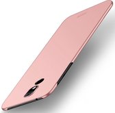 MOFI Frosted PC ultradunne hardcase voor Nokia 3.2 (roségoud)