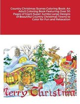 Country Christmas Scenes Coloring Book