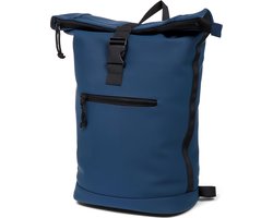 Norlander Dull PU Waterdichte Rugzak 40L - Roltop Rugzak - Fietrugzak - Blauw