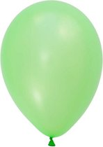 100 st Ballonnen 9 inch Groen.