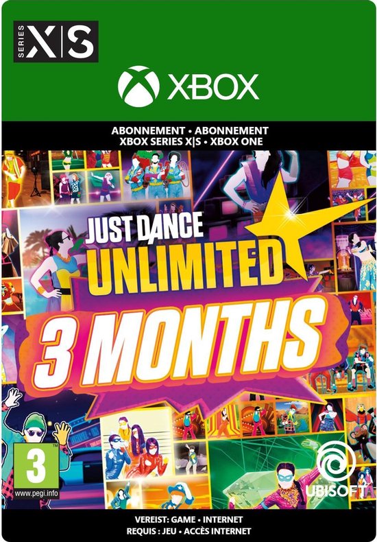 Just Dance Unlimited (3 Maanden) – Xbox Series X/Xbox One Download