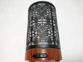 Aroma Diffuser 2021 "Black Art Deco" LED diffuser en sfeerverlichting met adapter.