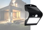 Luceco LED zonnelamp met bewegingsmelder - Wandlamp voor buiten - 1,5 W - zwart