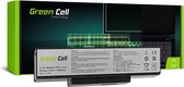 GREEN CELL Batterij voor Asus A32-K72 K72 K73 N71 N73 / 11,1V 4400mAh