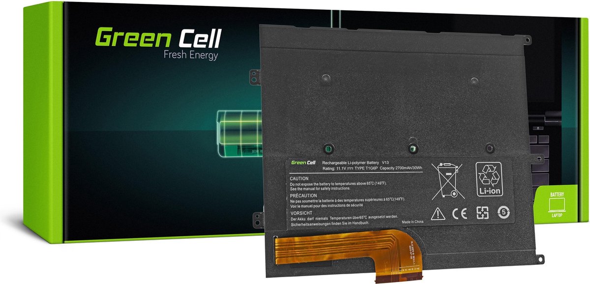 GREEN CELL Batterij voor Dell Vostro V13 V13Z V130 V131 V1300 / 11,1V 2700mAh