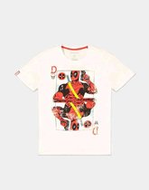 Deadpool Deadpool Card Mens Tshirt L